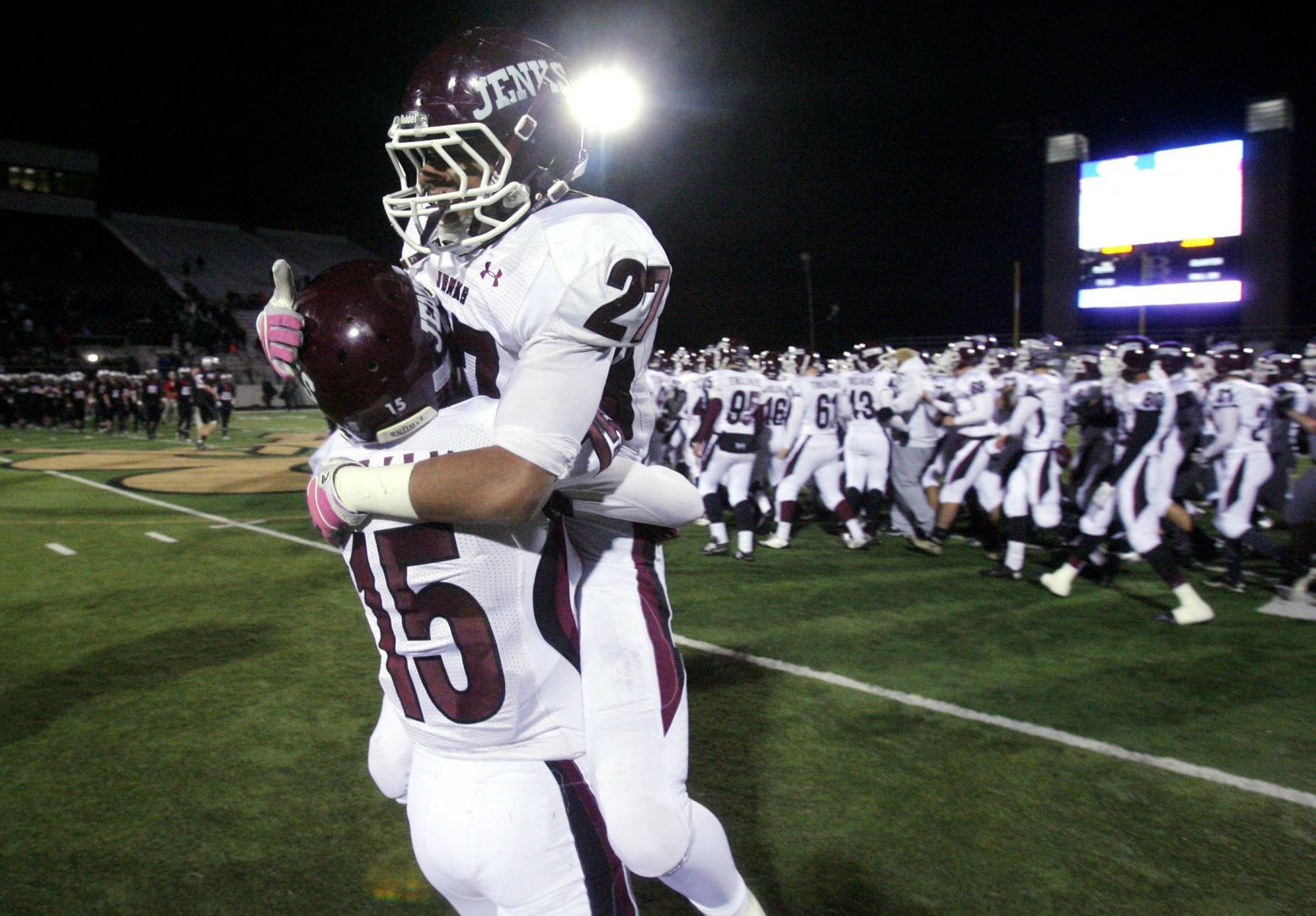 Nov. 23, 2012: Jenks 41, Union 10 (6A semifinal)